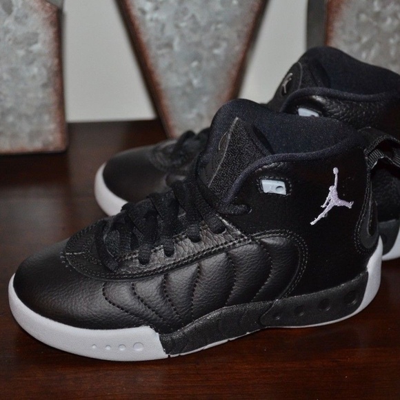 PS 909419-022 Shoes Black//Grey New Air Jordan Preschool Jumpman Pro